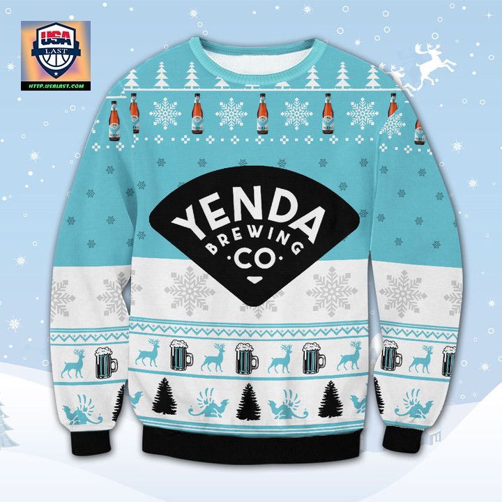 Yenda Beer Ugly Christmas Sweater