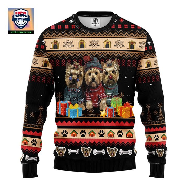 Yorkshire Ugly Christmas Sweater Amazing Gift Idea Thanksgiving Gift