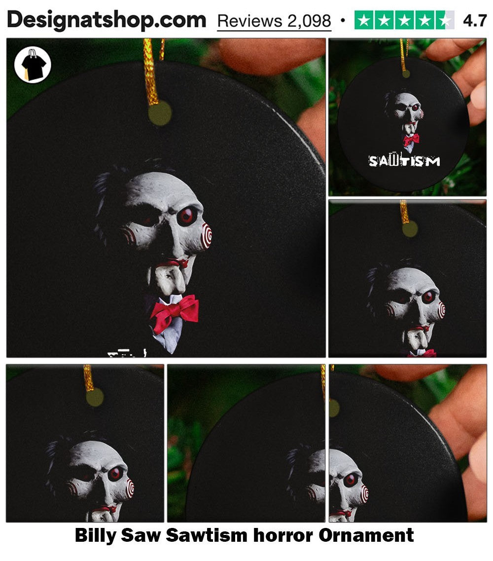 Billy Saw Sawtism horror shirt